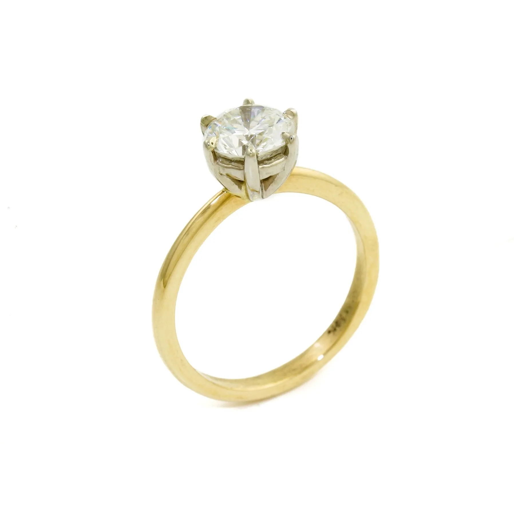 14k Natural Solitaire Diamond