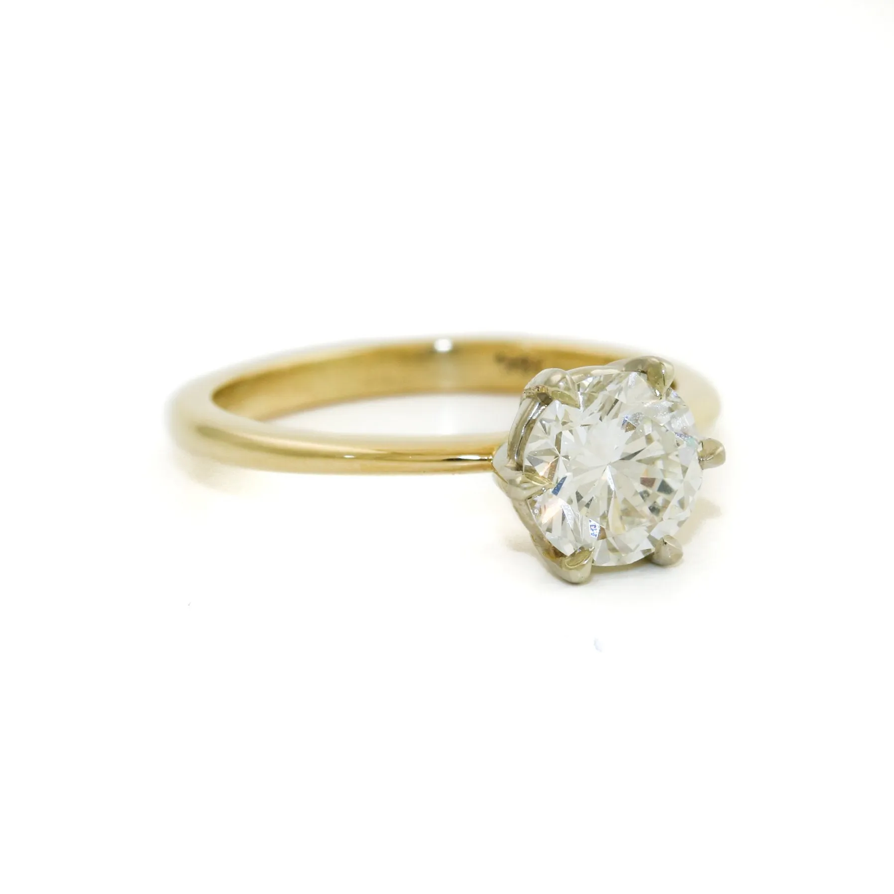 14k Natural Solitaire Diamond