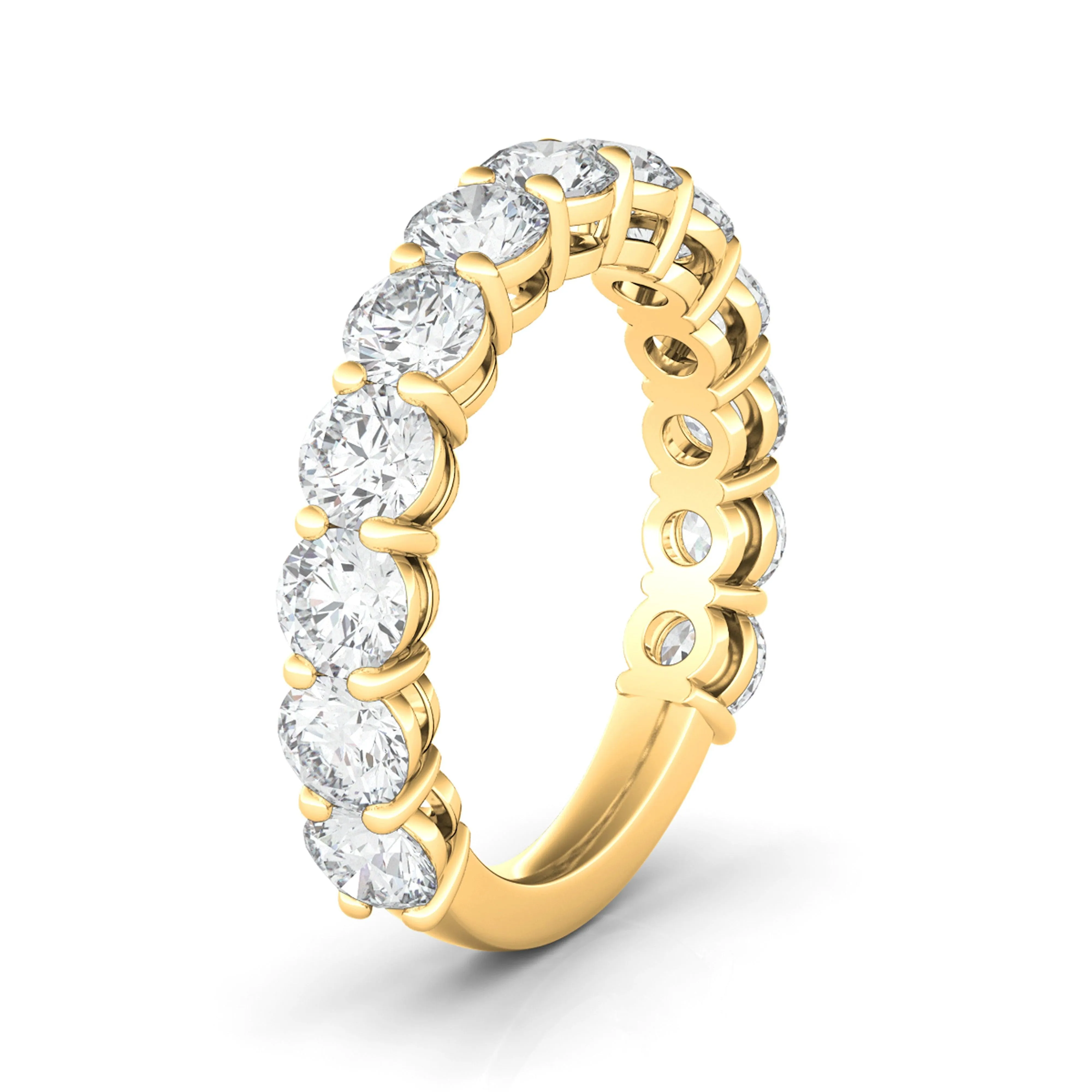 3/4 Round Diamond Eternity Band