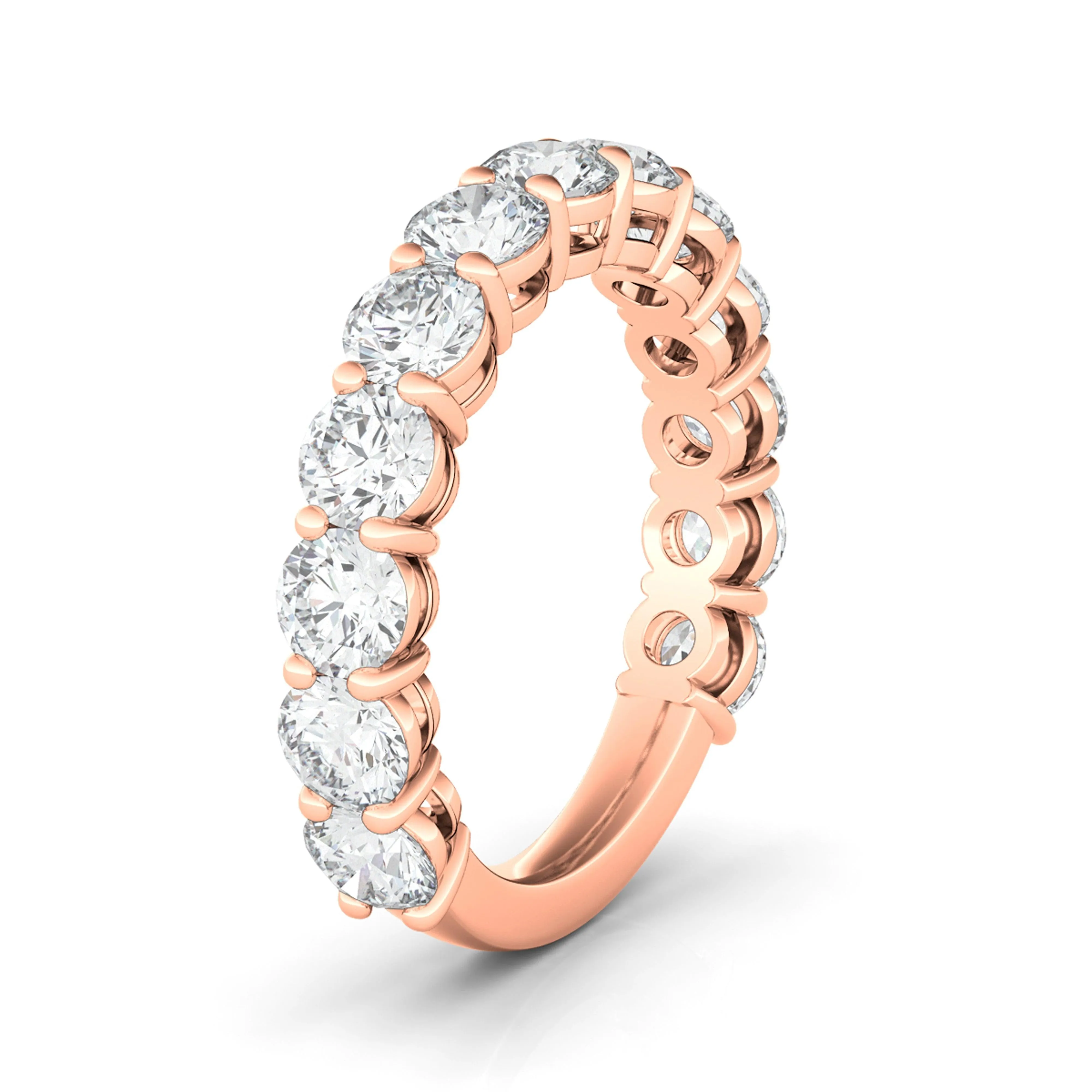 3/4 Round Diamond Eternity Band
