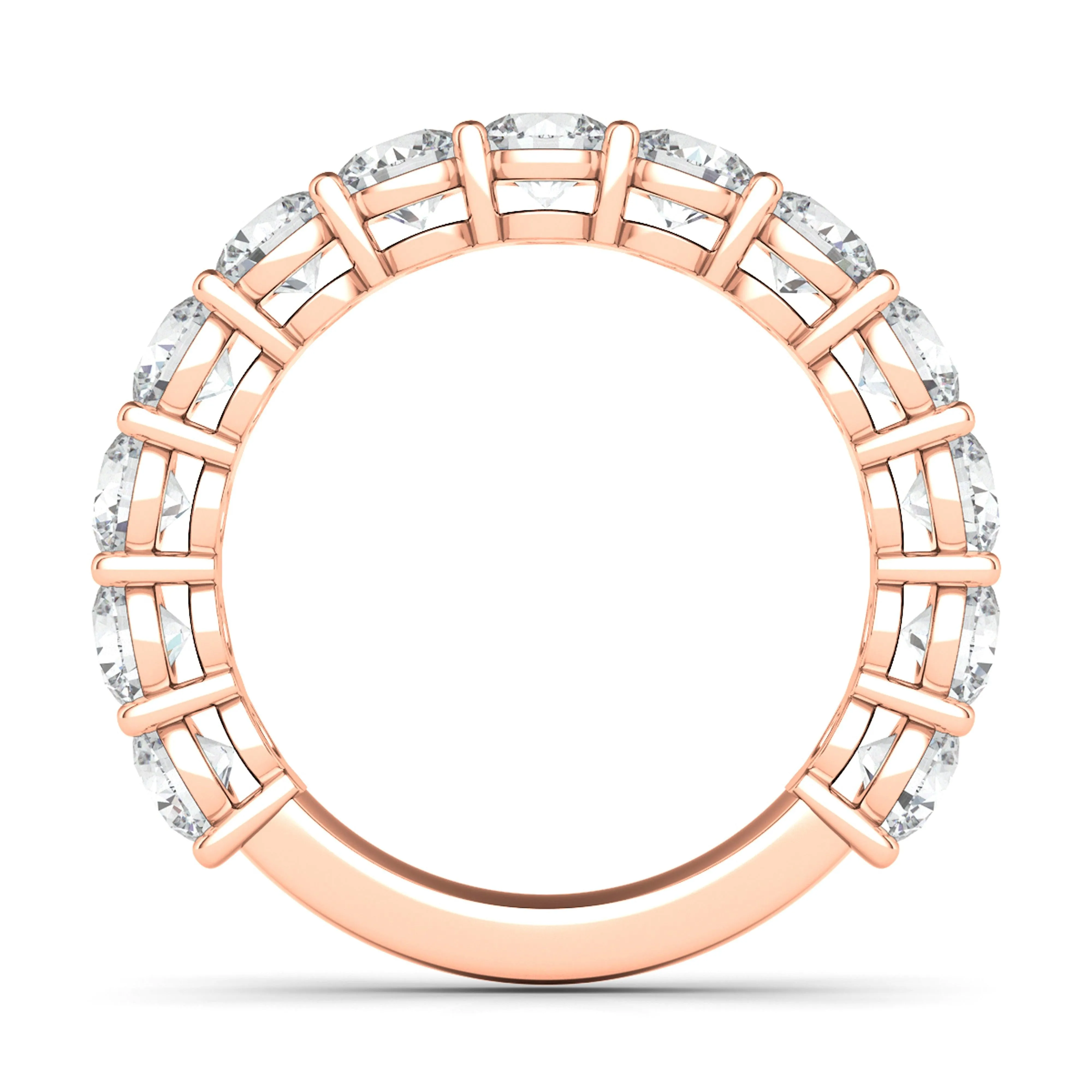 3/4 Round Diamond Eternity Band