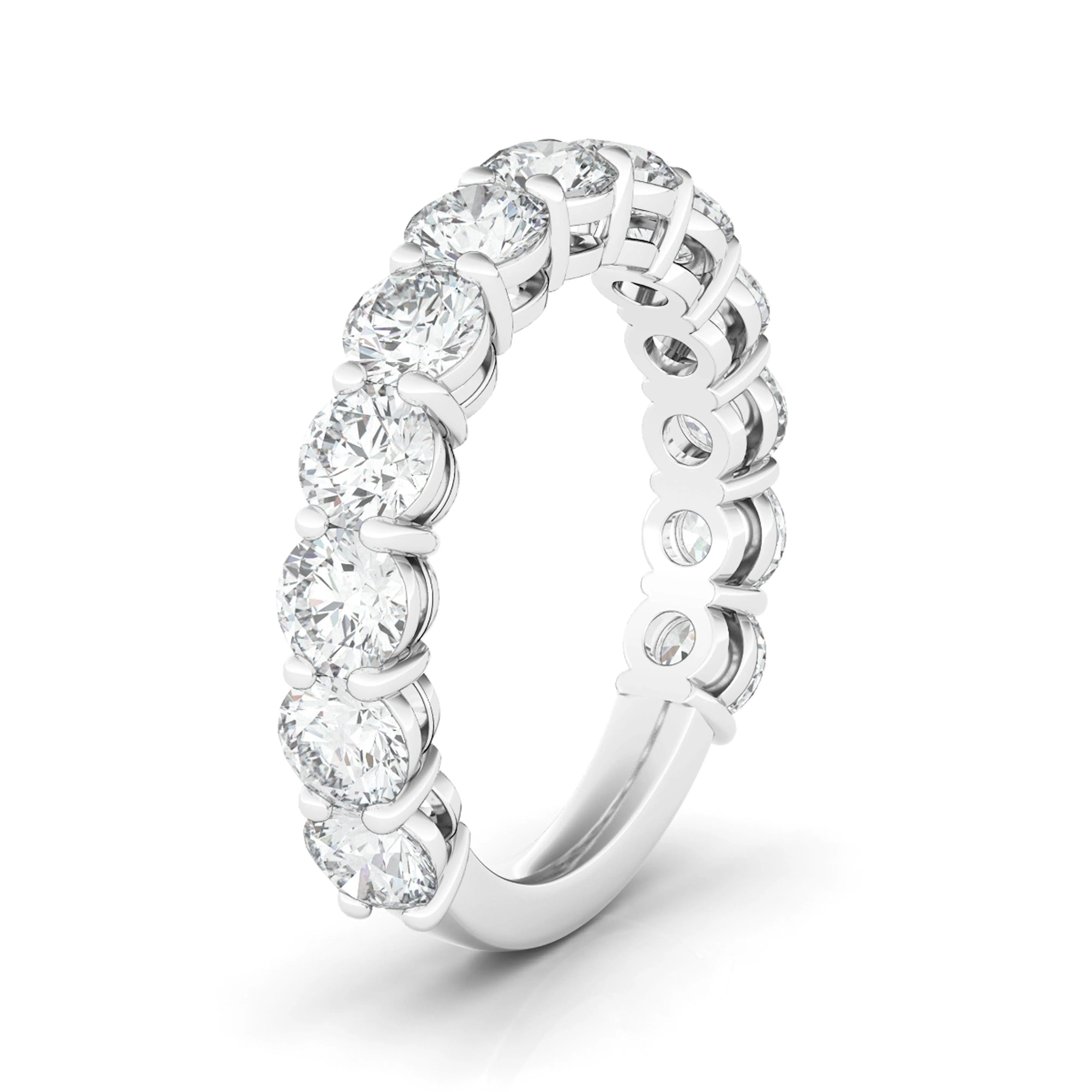 3/4 Round Diamond Eternity Band