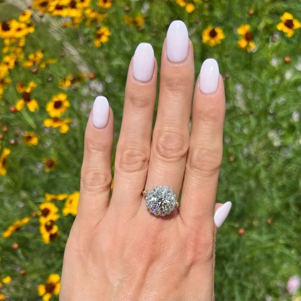 4.17 ct Old European Cut Diamond Ring at Regard Jewelry in Austin, Texas