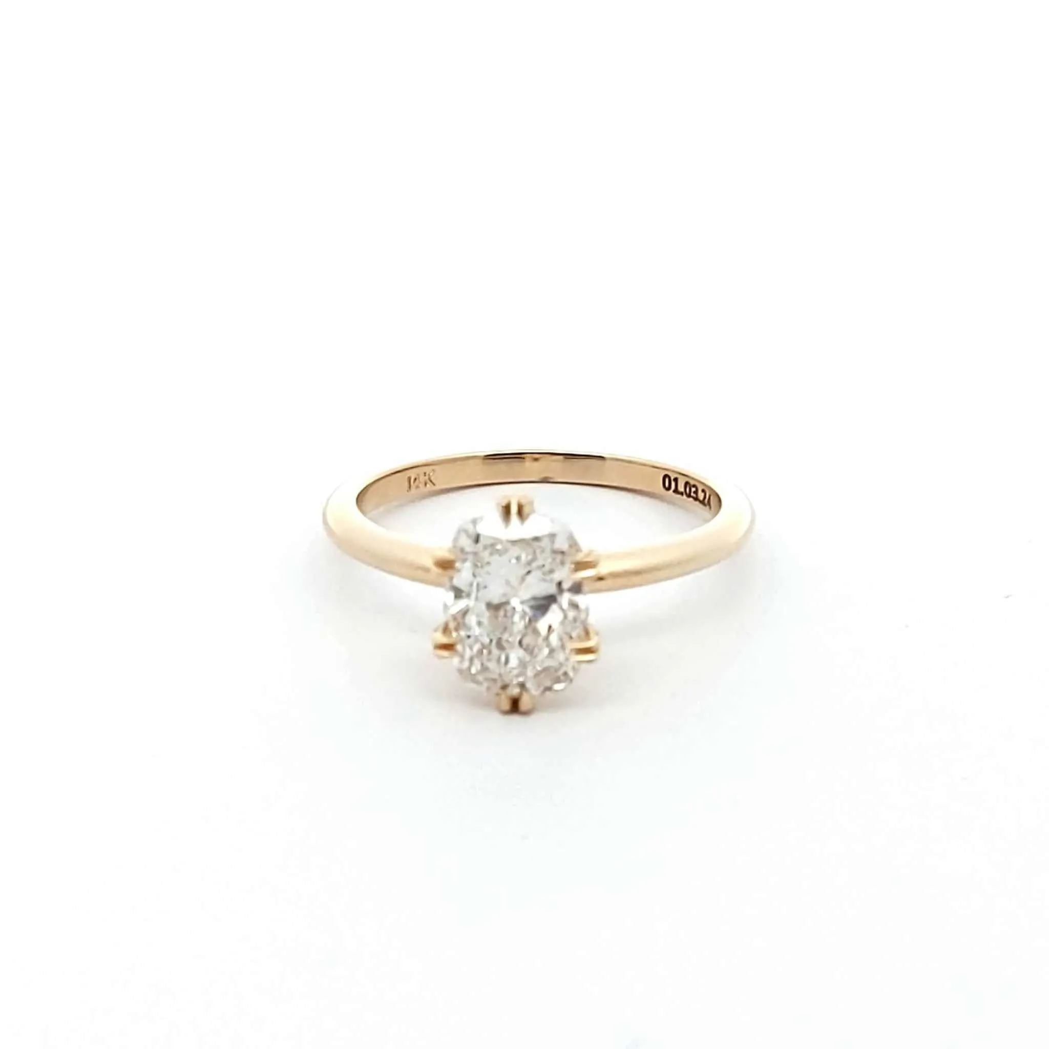 Amaya Solitaire Engagement Ring - Timeless Love Symbol