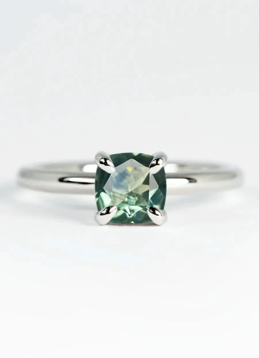 Custom Sapphire Solitaire Engagement Rings