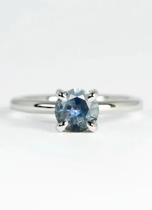 Custom Sapphire Solitaire Engagement Rings