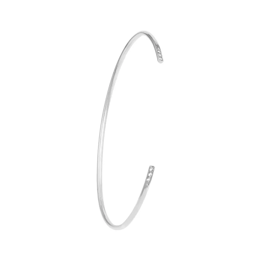 Diamond Bar Cuff Bracelet