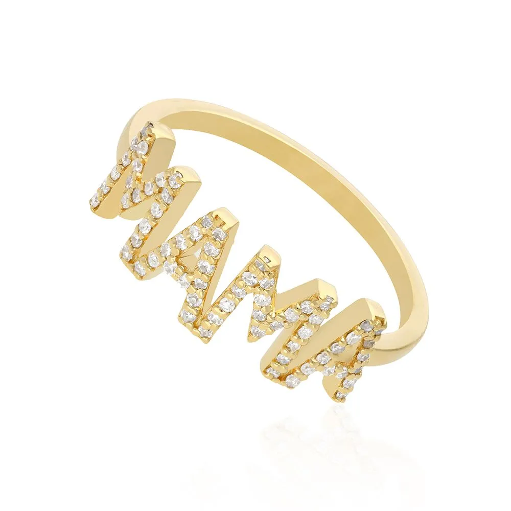 Diamond Mama Ring in US Size 6