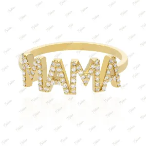 Diamond Mama Ring in US Size 6