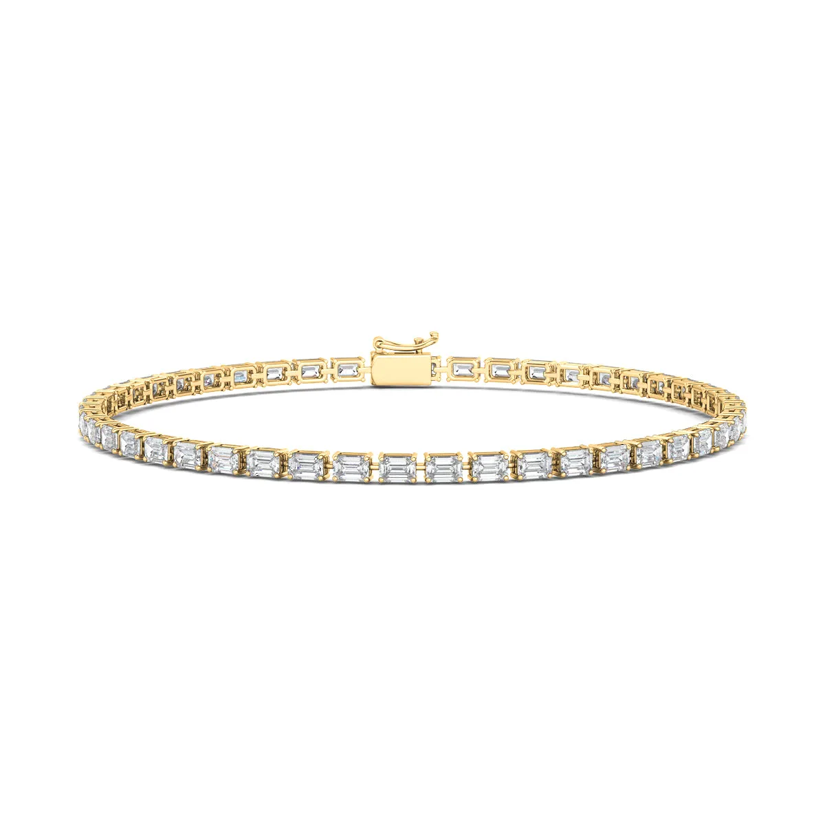 Emerald Diamond Tennis Bracelet