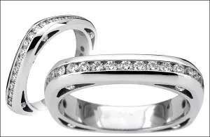 M. Women's Diamond Wedding Band #4664WB-sm