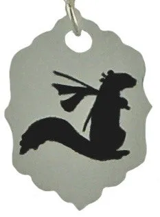 Ninja Squirrel Earrings