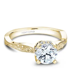 Noam Carver Engagement Ring - B020-04YME-100A