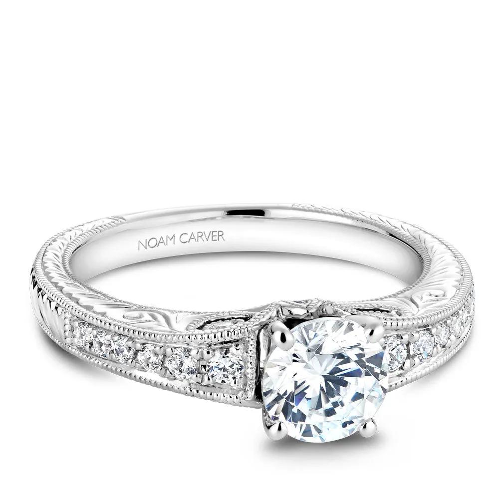Noam Carver Engagement Ring - B050-01WS-100A
