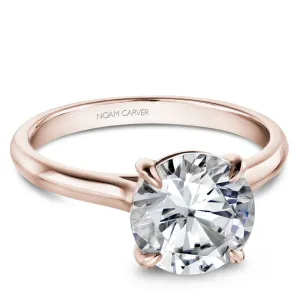Noam Carver Engagement Ring Rose 14k Gold
