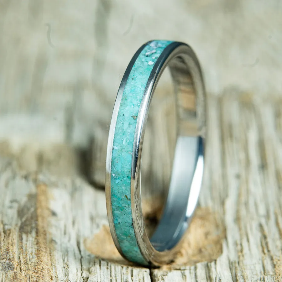 "The Deep" turquoise women's ring