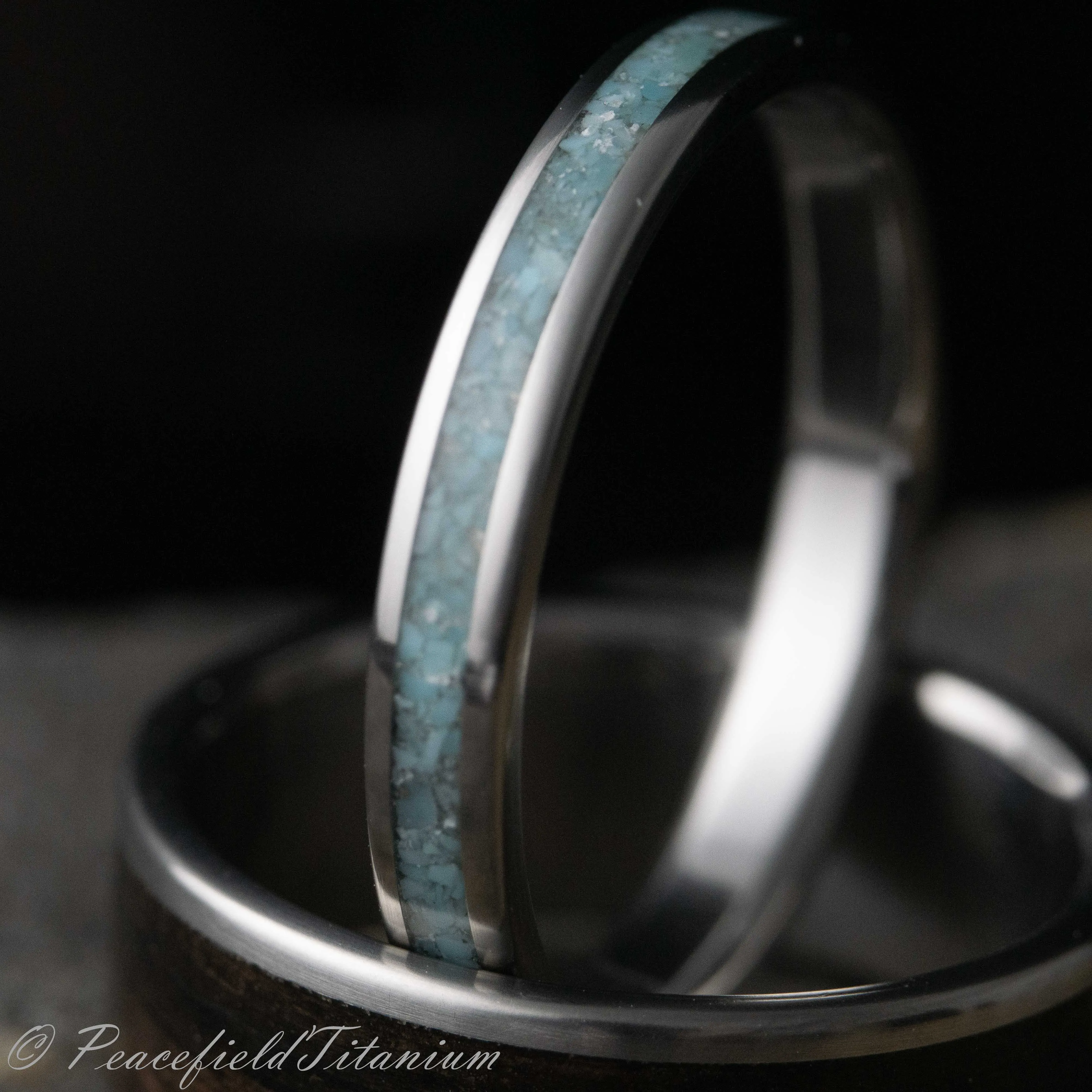 "The Deep" turquoise women's ring