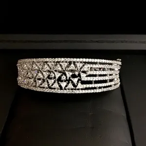Silver Zircon/AD Bracelet