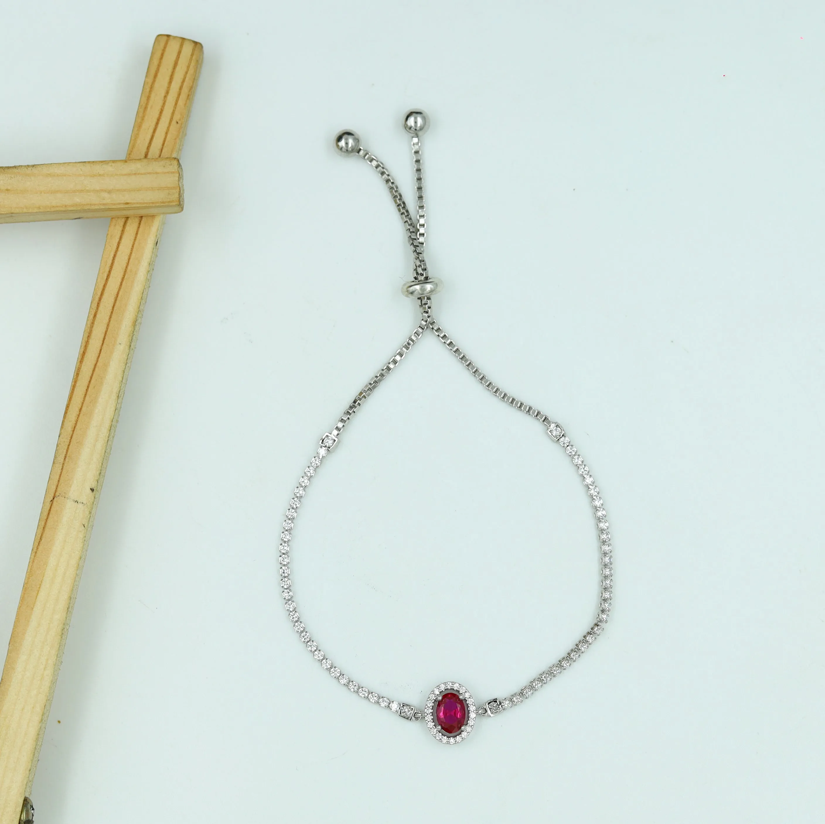 Zircon/AD Bracelet 12702-05