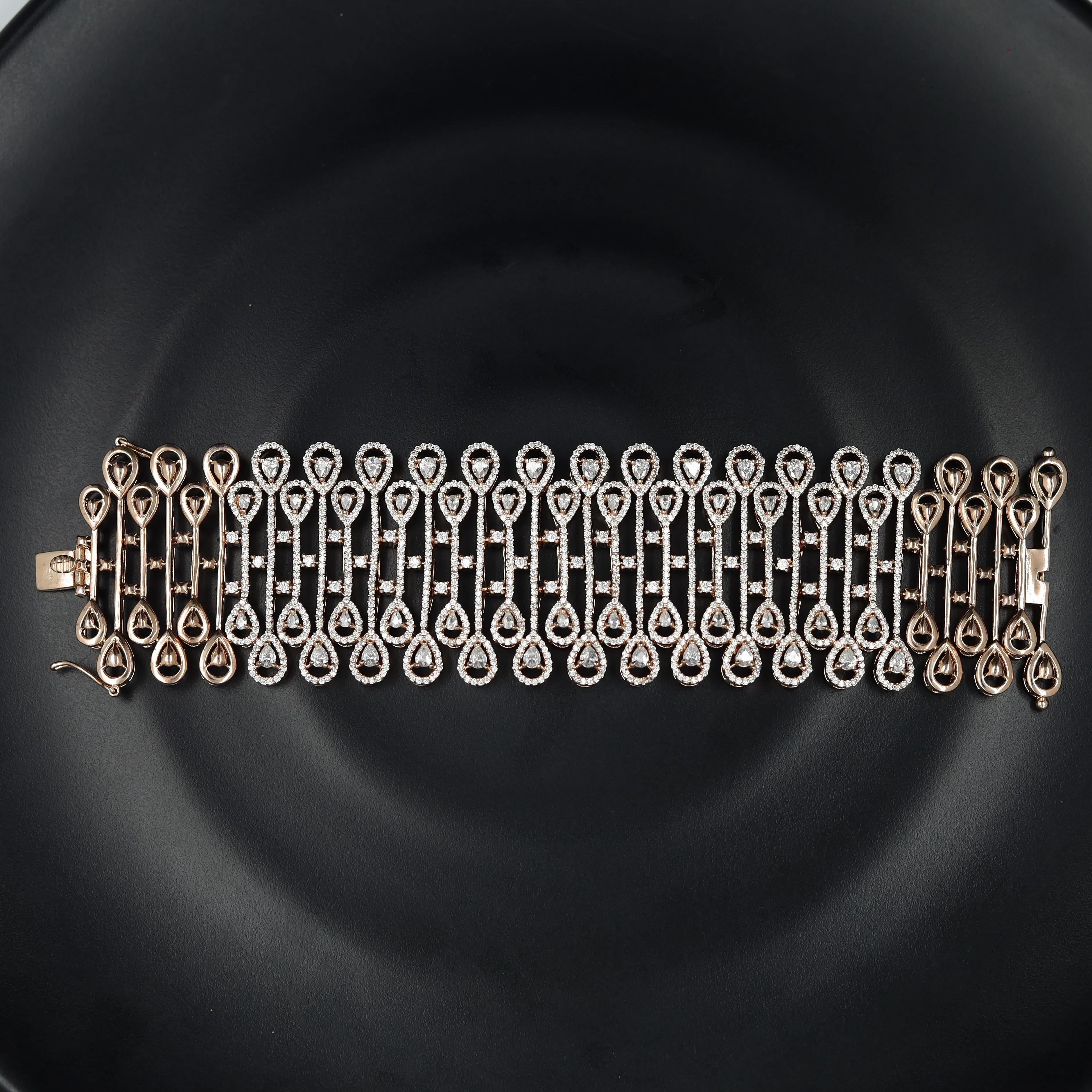 Zircon/AD Bracelet 3312-08
